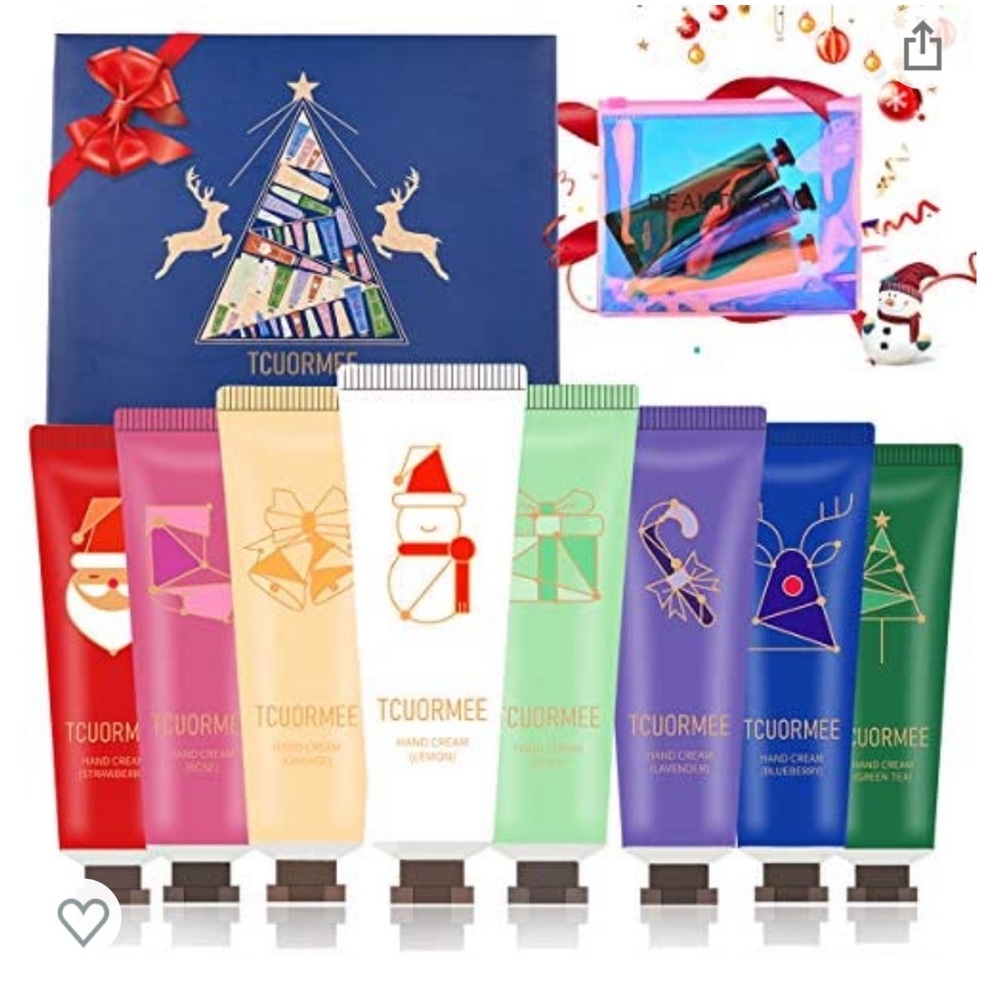 Hand Cream Gift Set,8 Pack Travel Size Nourishing Hand Cream Shea & Vitamin E